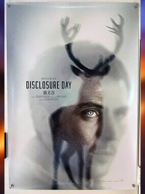 DISCLOSURE DAY (2026) - ORIGINAL DOUBLE SIDED ADVANCE JOSH O'CONNOR MOVIE POSTER